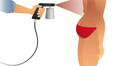 fonctionnement douche autobronzante